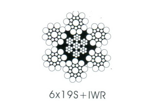 6 * 19 or 6 * 19w wire contact wire rope