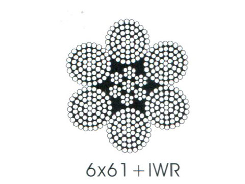 6*61 round strand wire rope