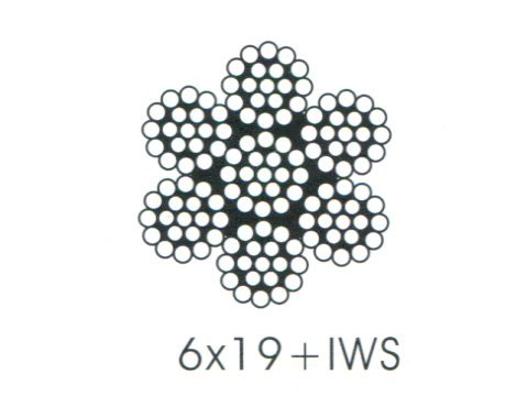 6*19 round strand wire rope