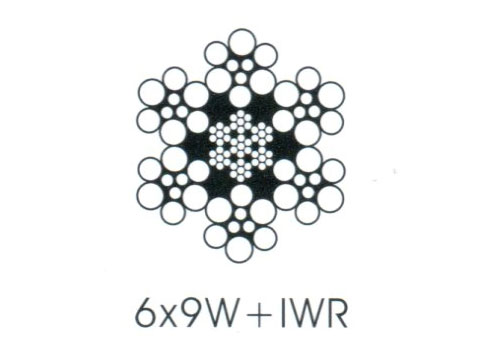 6*7 or 6*9w round strand wire rope